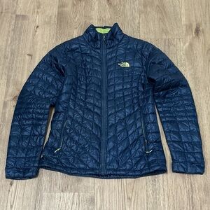 The North Face Women's Quilted Navy Puffer Jacket